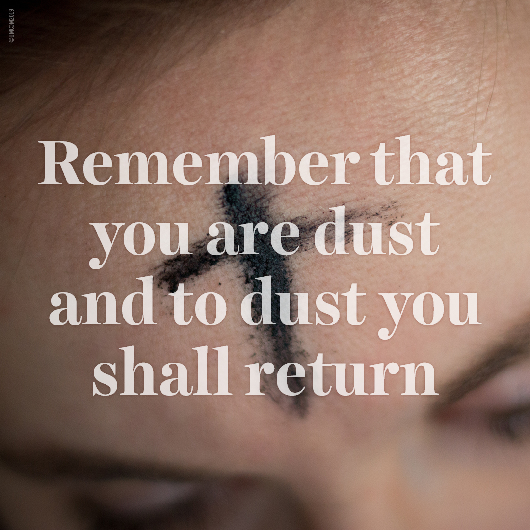 Ash Wednesday photo.